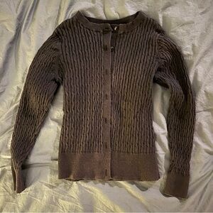 5/15 ⭐️GAP Kids Navy Ribbed cardigan